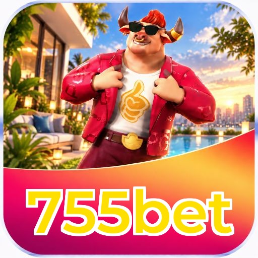 Interface do APK 755bet para Android